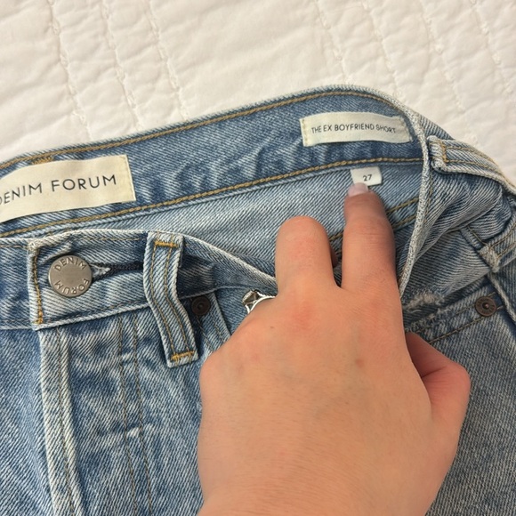 Denim Forum The Ex Boyfriend Short Size 27 - Picture 2 of 4